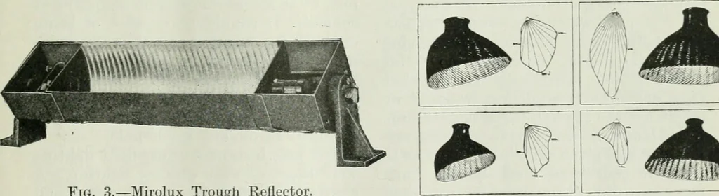 An illustration from Light and lighting, 1908, leaf 170