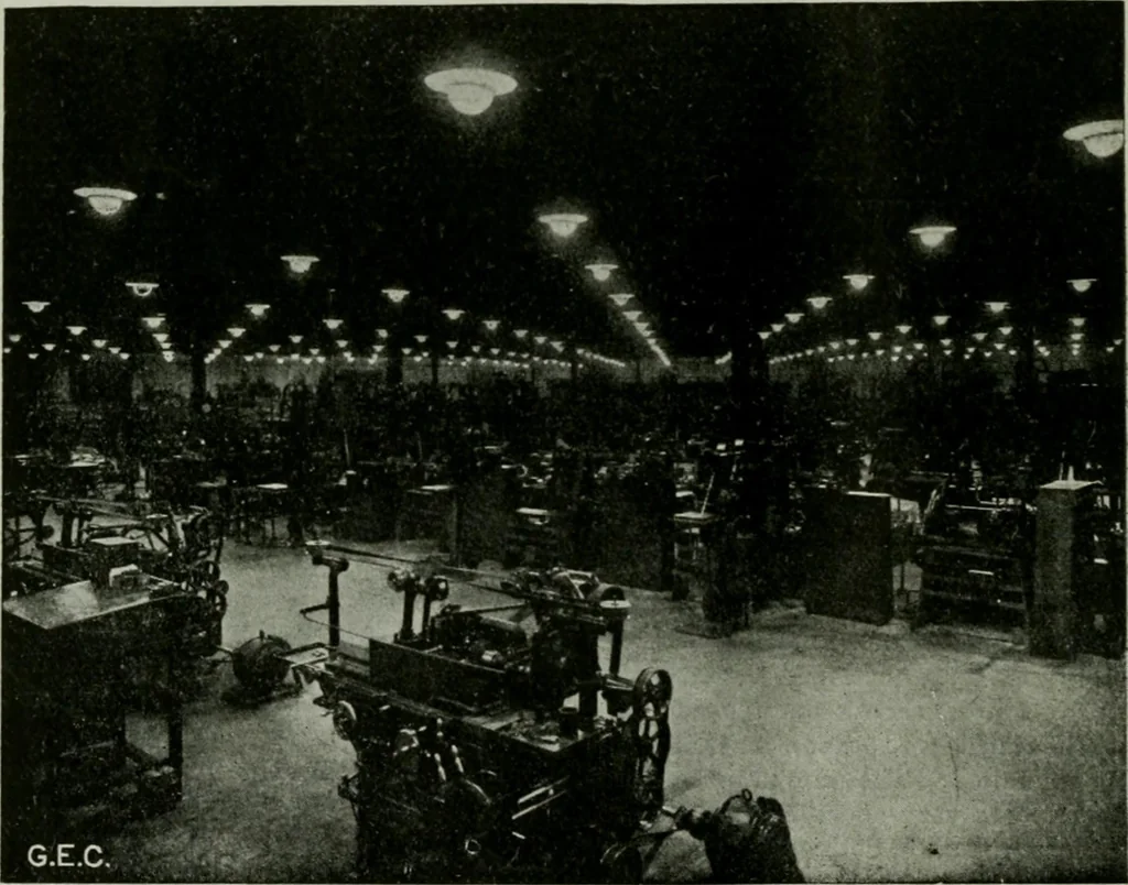 An illustration from Light and lighting, 1908, leaf 269