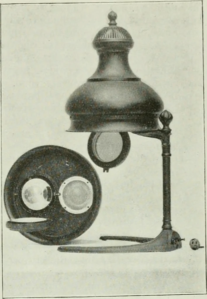 An illustration from Light and lighting, 1908, leaf 66