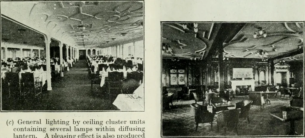 An illustration from Light and lighting, 1908, leaf 134