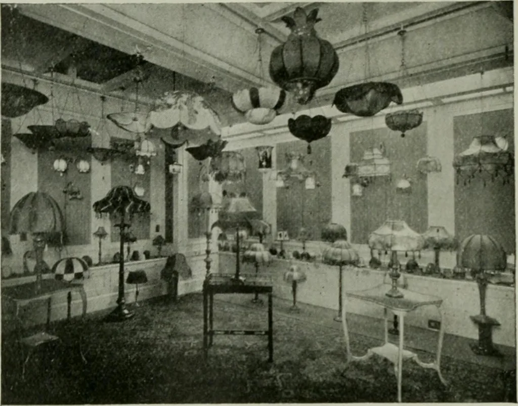 An illustration from Light and lighting, 1908, leaf 193