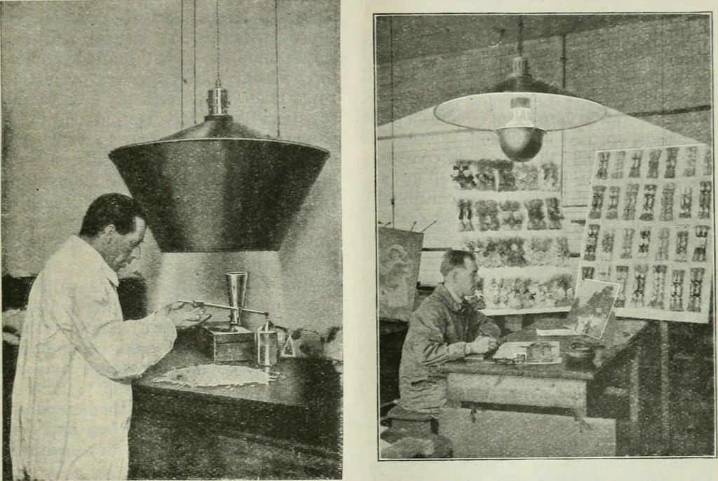 An illustration from Light and lighting, 1908, leaf 228