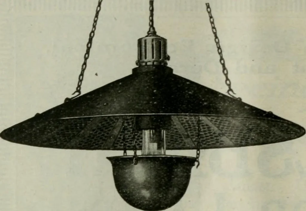 An illustration from Light and lighting, 1908, leaf 247