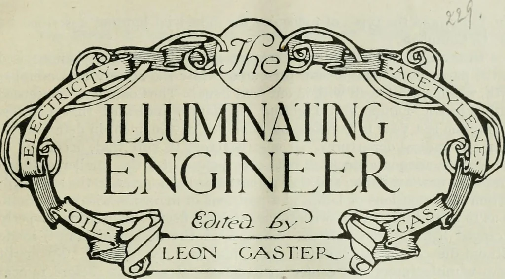 An illustration from Light and lighting, 1908, leaf 254