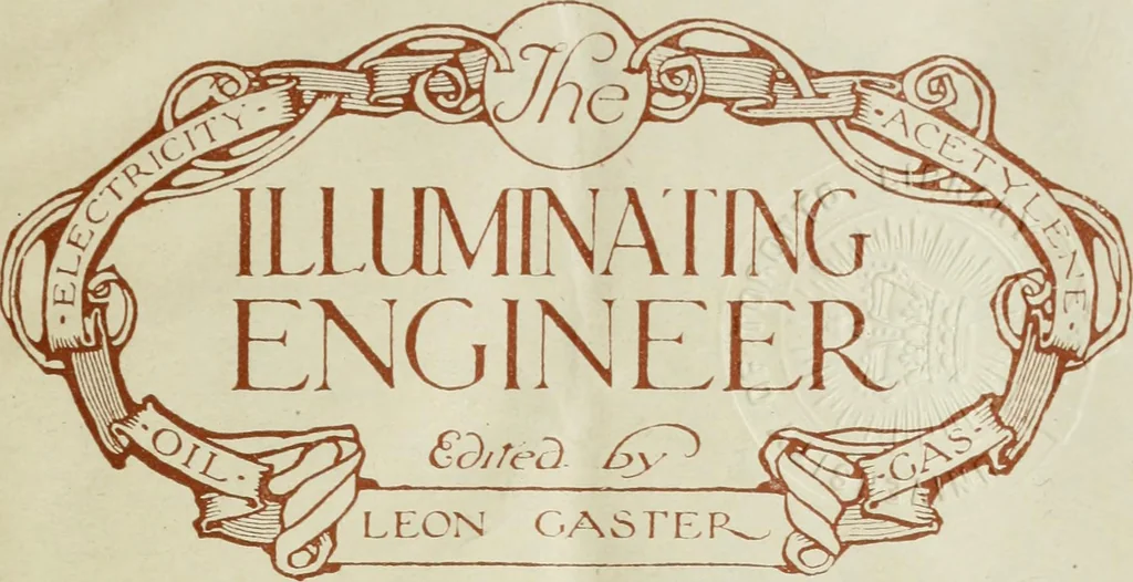 An illustration from Light and lighting, 1908, leaf 4
