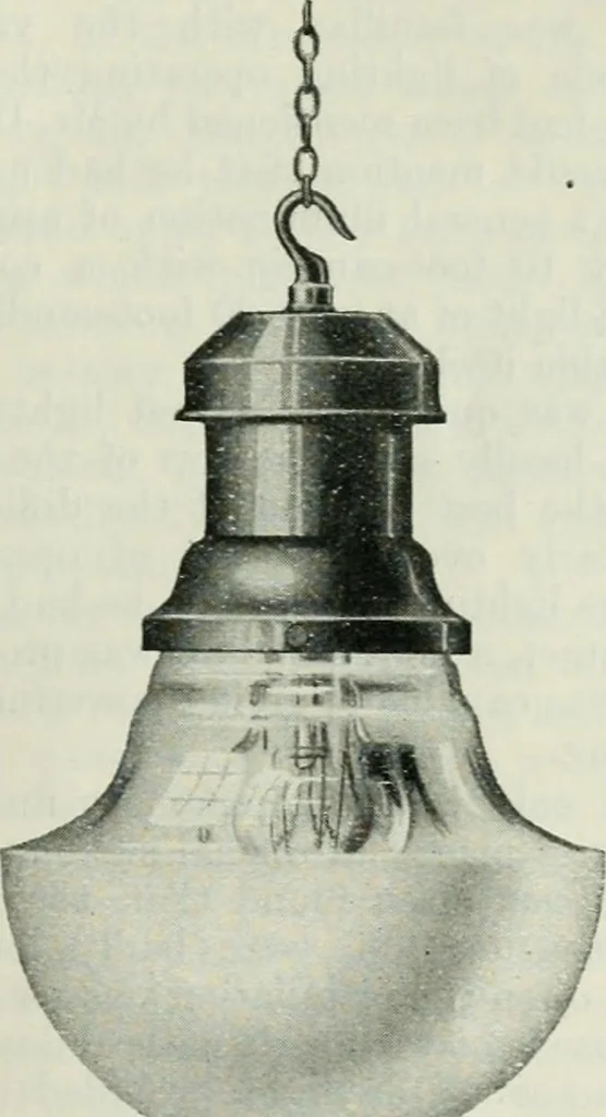 An illustration from Light and lighting, 1908, leaf 194