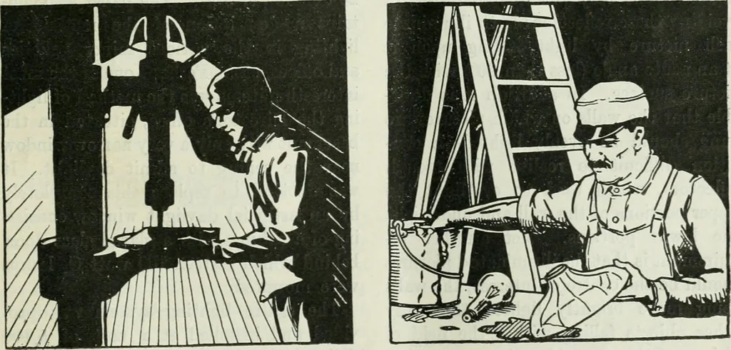 An illustration from Light and lighting, 1908, leaf 276