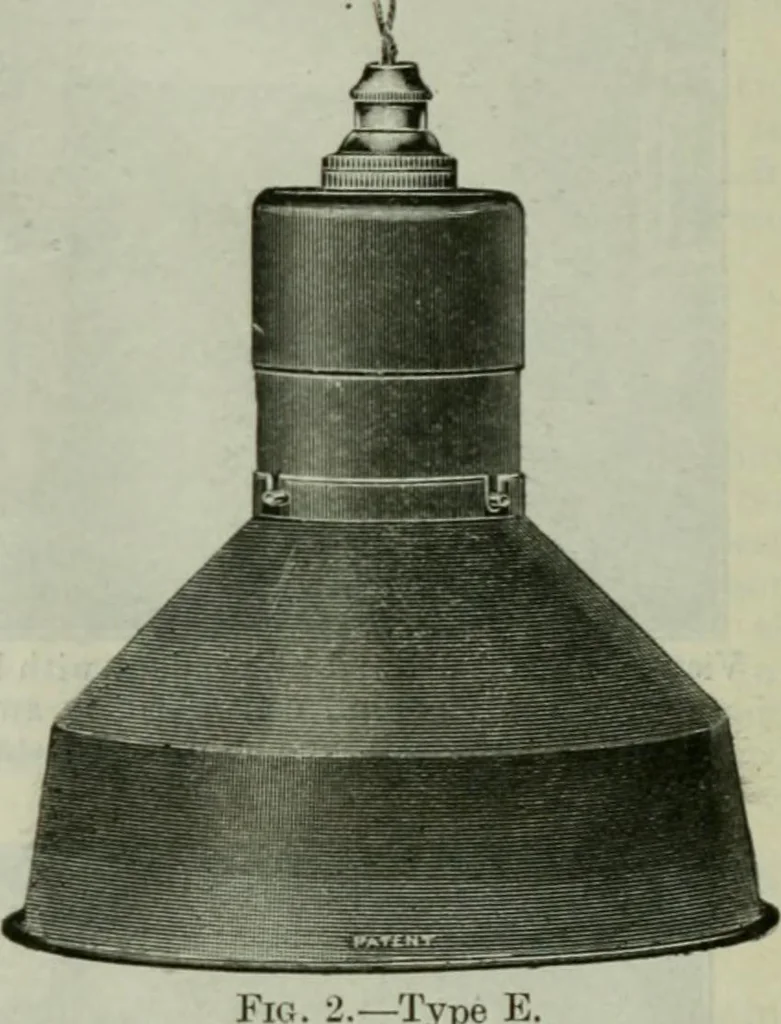An illustration from Light and lighting, 1908, leaf 281