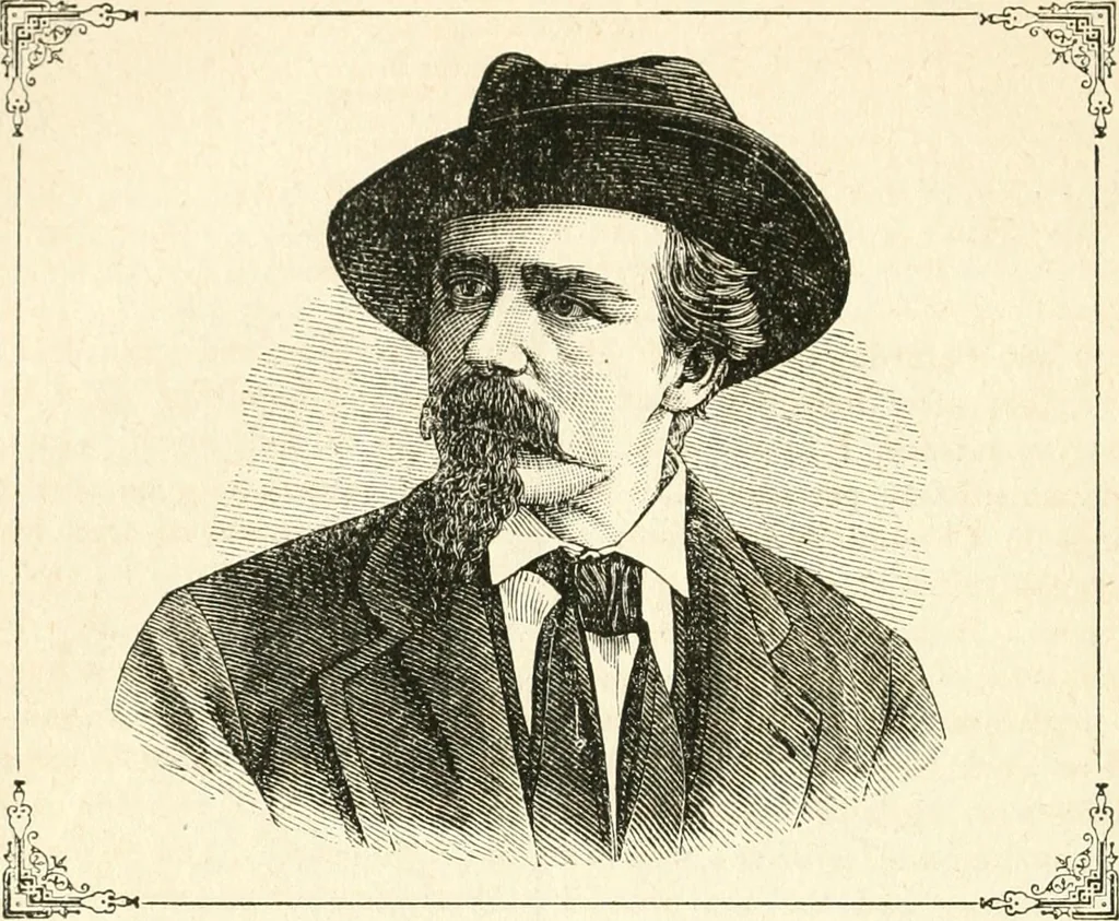 An illustration from Lightning flashes and electric dashes, a volume of choice telegraphic literature, humor, fun, wit & wisdom, 1877, leaf 43