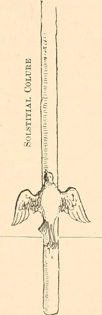 An illustration from The light of Britannia. The mysteries of ancient British druidism unveiled; the original source of phallic worship, and the secrets of the court of King Arthur revealed; the creed of the stone age restored, and the Holy Grael discovered in Wales, 1893, leaf 118