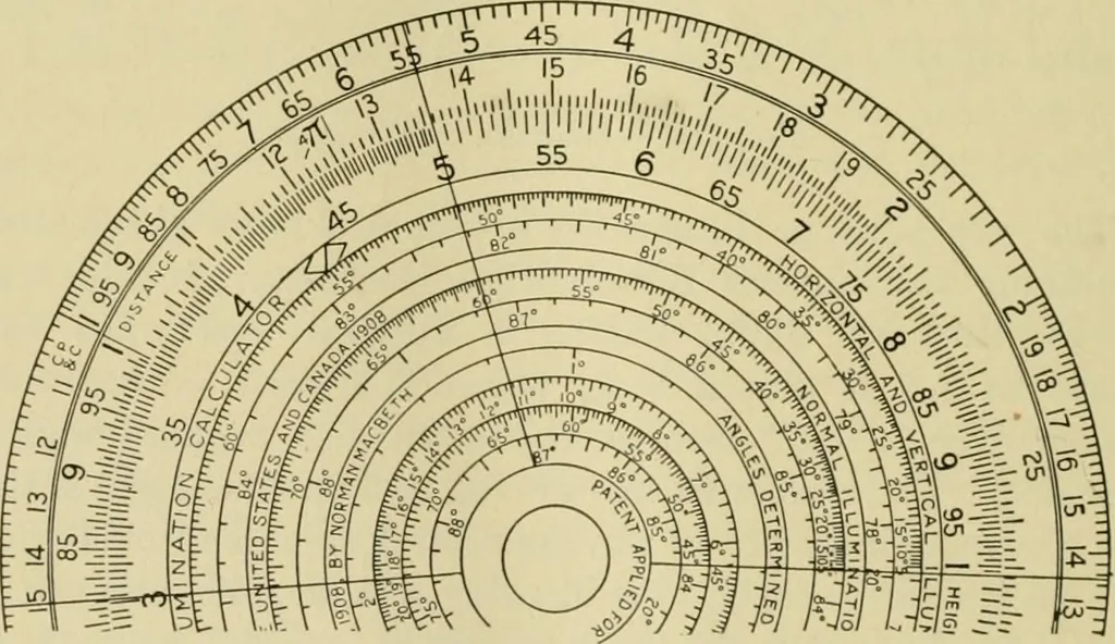 An illustration from Light, photometry and illumination : a thoroughly rev. ed. of ''Electrical illuminating engineering'', 1912, leaf 195