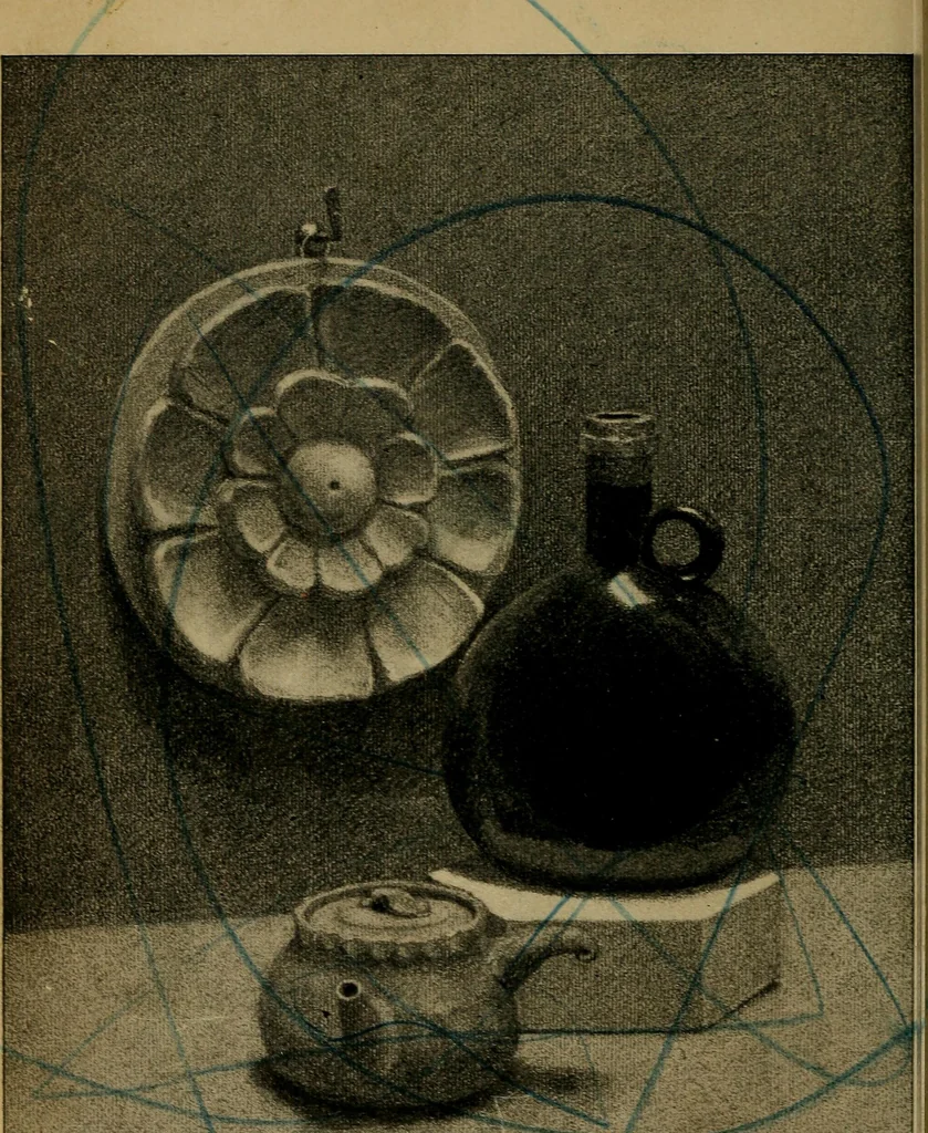 An illustration from Light and shade with chapters on charcoal, pencil, and brush drawing : a manual for teachers and students, 1901, leaf 111