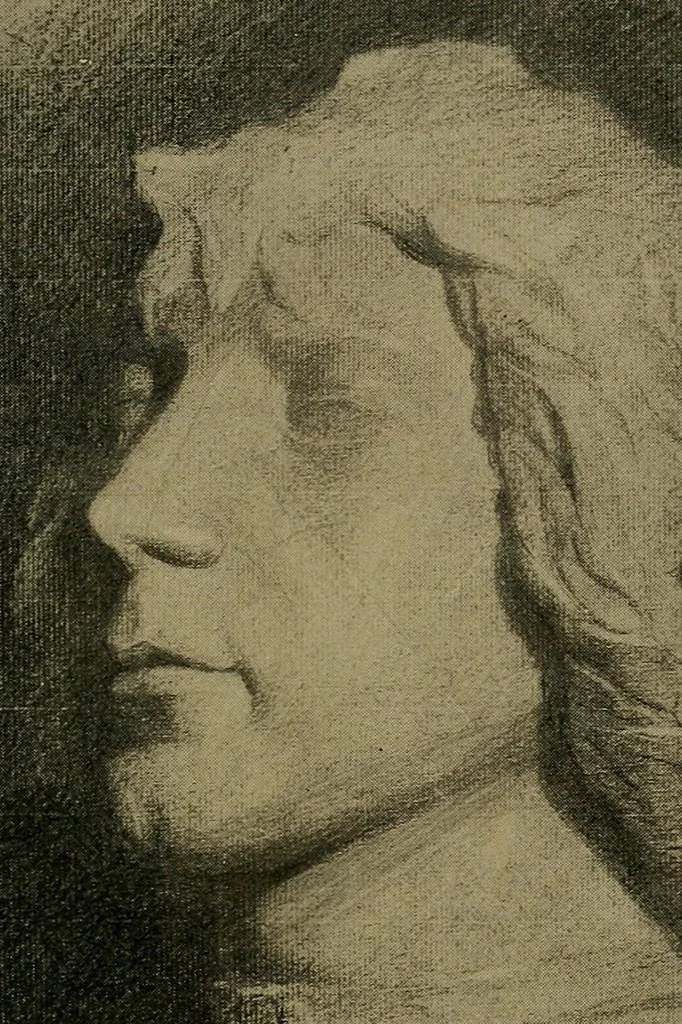 An illustration from Light and shade with chapters on charcoal, pencil, and brush drawing : a manual for teachers and students, 1901, leaf 116