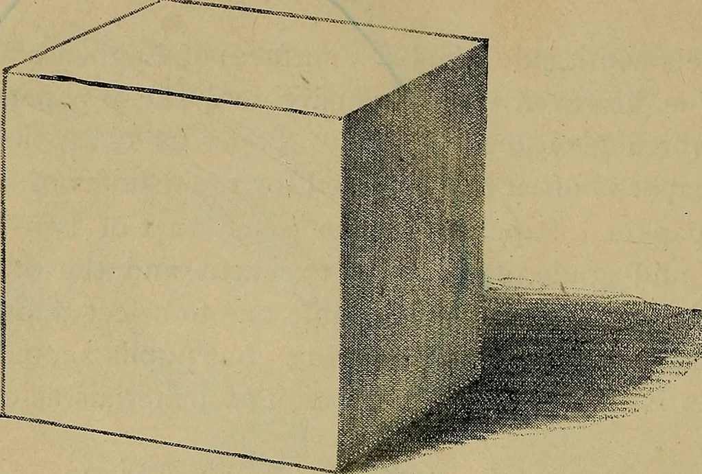 An illustration from Light and shade with chapters on charcoal, pencil, and brush drawing : a manual for teachers and students, 1901, leaf 123