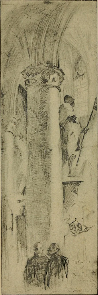 An illustration from Light and shade with chapters on charcoal, pencil, and brush drawing : a manual for teachers and students, 1901, leaf 127