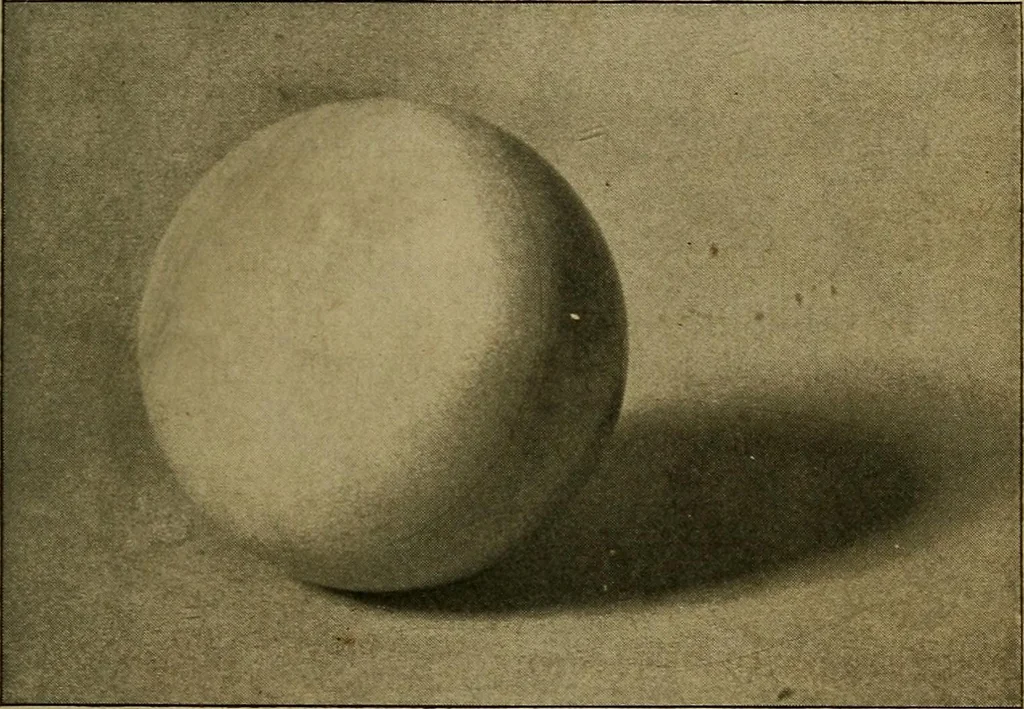An illustration from Light and shade with chapters on charcoal, pencil, and brush drawing : a manual for teachers and students, 1901, leaf 16