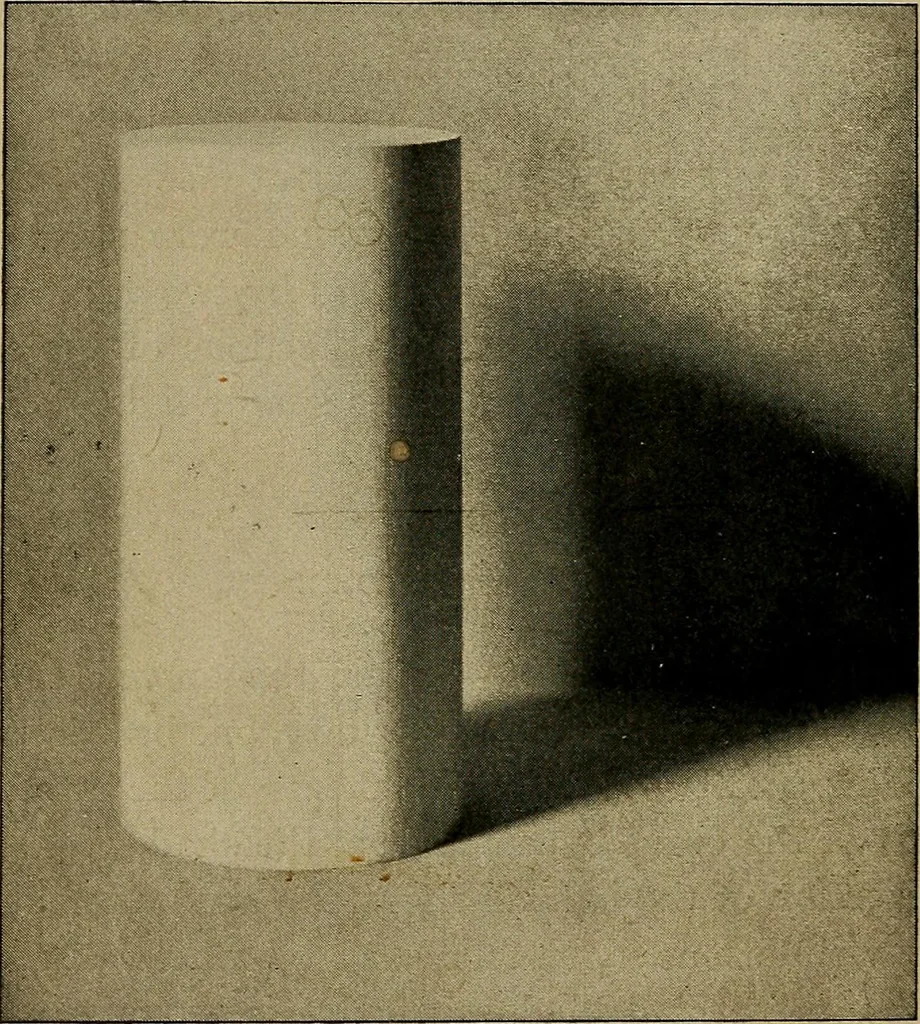 An illustration from Light and shade with chapters on charcoal, pencil, and brush drawing : a manual for teachers and students, 1901, leaf 21