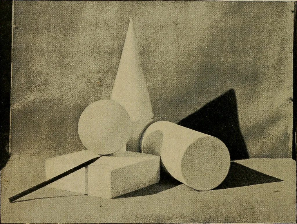 An illustration from Light and shade with chapters on charcoal, pencil, and brush drawing : a manual for teachers and students, 1901, leaf 29