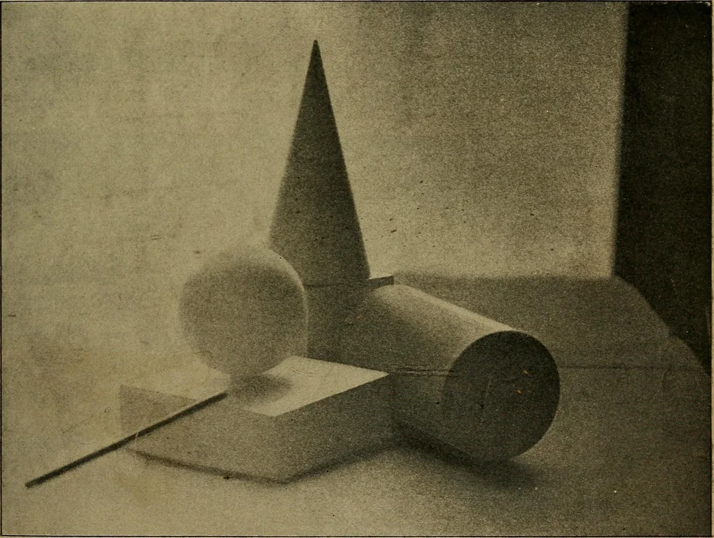An illustration from Light and shade with chapters on charcoal, pencil, and brush drawing : a manual for teachers and students, 1901, leaf 32
