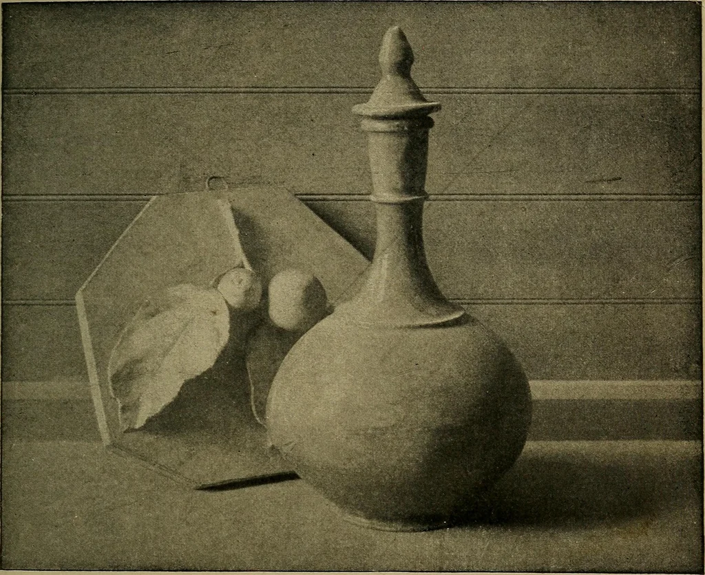 An illustration from Light and shade with chapters on charcoal, pencil, and brush drawing : a manual for teachers and students, 1901, leaf 50
