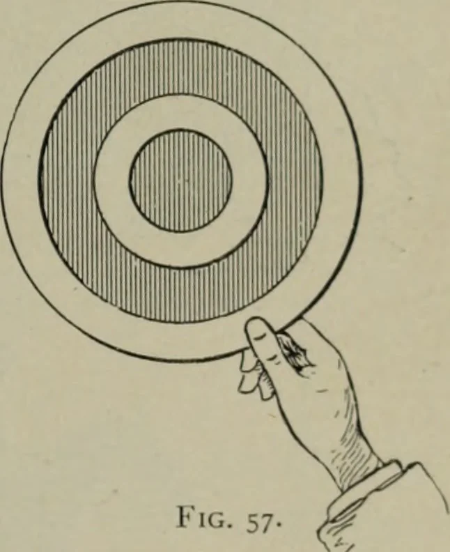 An illustration from Light visible and invisible : a series of lectures delivered at the Royal Institution of Great Britain, at Christmas, 1896, 1897, leaf 114