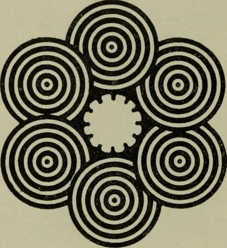An illustration from Light visible and invisible : a series of lectures delivered at the Royal Institution of Great Britain, at Christmas, 1896, 1897, leaf 117