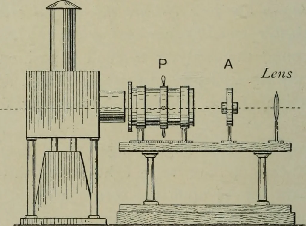 An illustration from Light visible and invisible : a series of lectures delivered at the Royal Institution of Great Britain, at Christmas, 1896, 1897, leaf 139