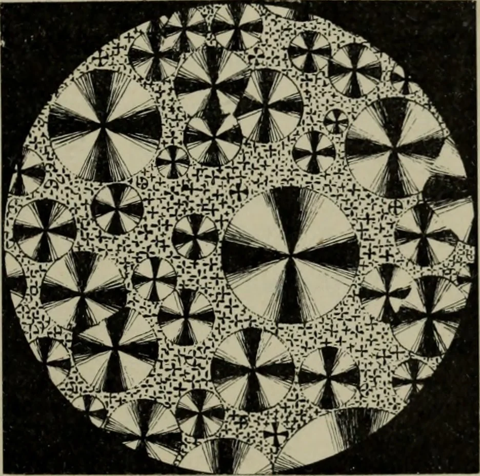 An illustration from Light visible and invisible : a series of lectures delivered at the Royal Institution of Great Britain, at Christmas, 1896, 1897, leaf 156