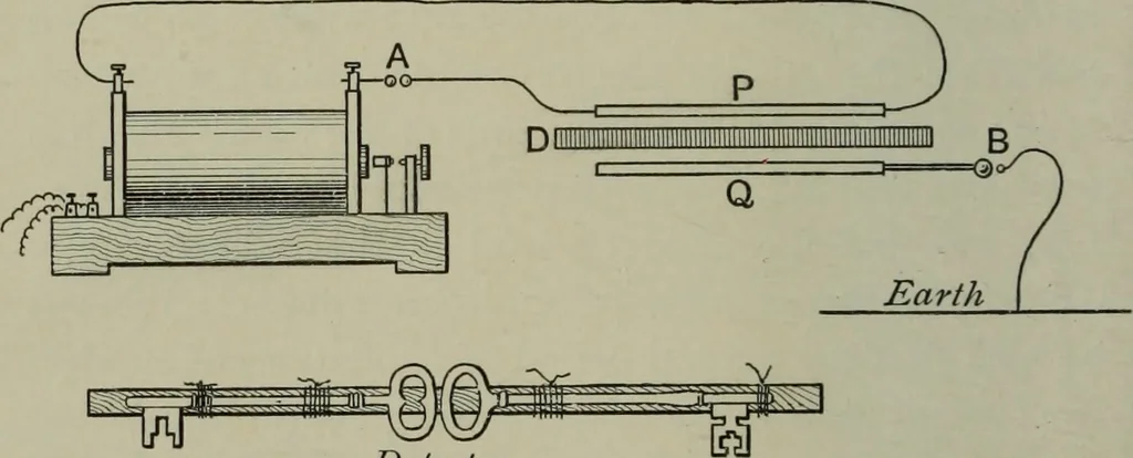 An illustration from Light visible and invisible : a series of lectures delivered at the Royal Institution of Great Britain, at Christmas, 1896, 1897, leaf 239