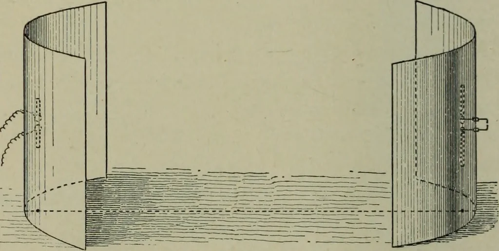 An illustration from Light visible and invisible : a series of lectures delivered at the Royal Institution of Great Britain, at Christmas, 1896, 1897, leaf 243