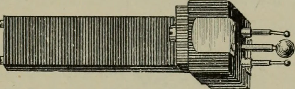 An illustration from Light visible and invisible : a series of lectures delivered at the Royal Institution of Great Britain, at Christmas, 1896, 1897, leaf 250