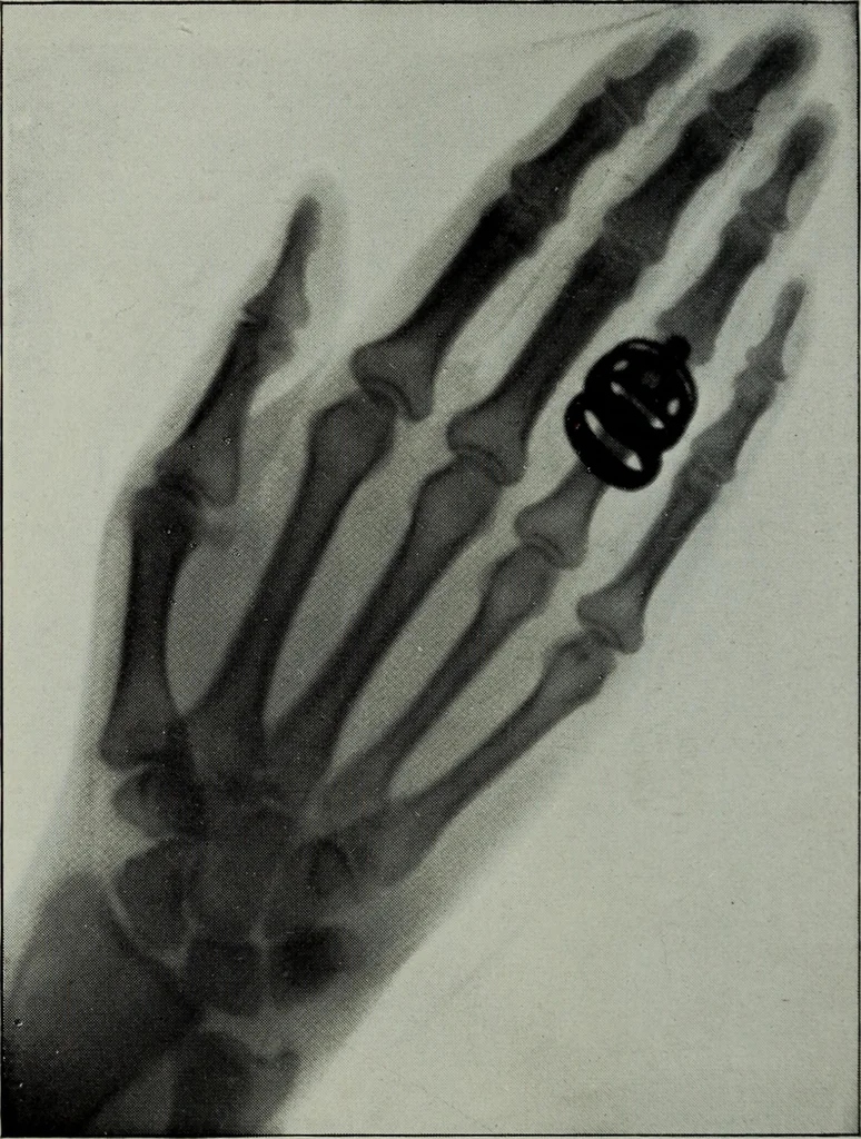An illustration from Light visible and invisible : a series of lectures delivered at the Royal Institution of Great Britain, at Christmas, 1896, 1897, leaf 303
