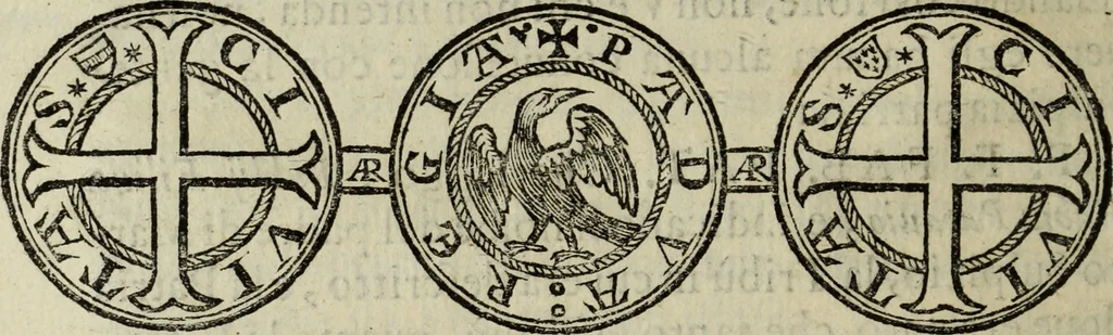 An illustration from Li marmi eruditi, ouero, Lettere sopra alcune antiche inscrizione, 1659, leaf 249