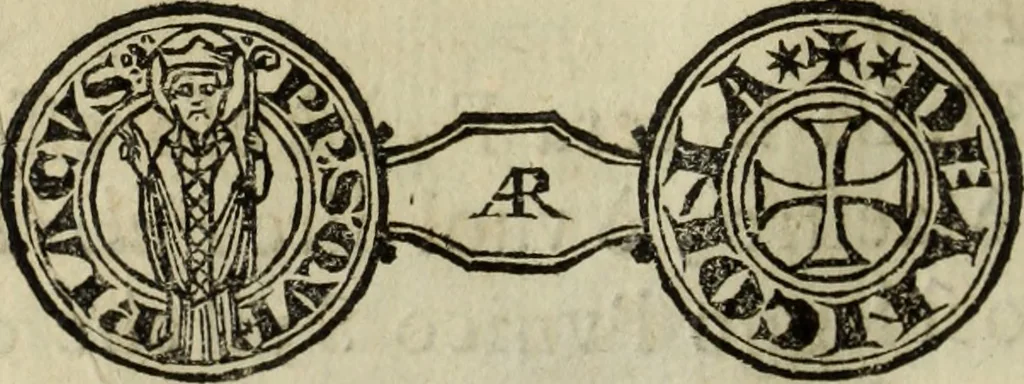 An illustration from Li marmi eruditi, ouero, Lettere sopra alcune antiche inscrizione, 1659, leaf 29