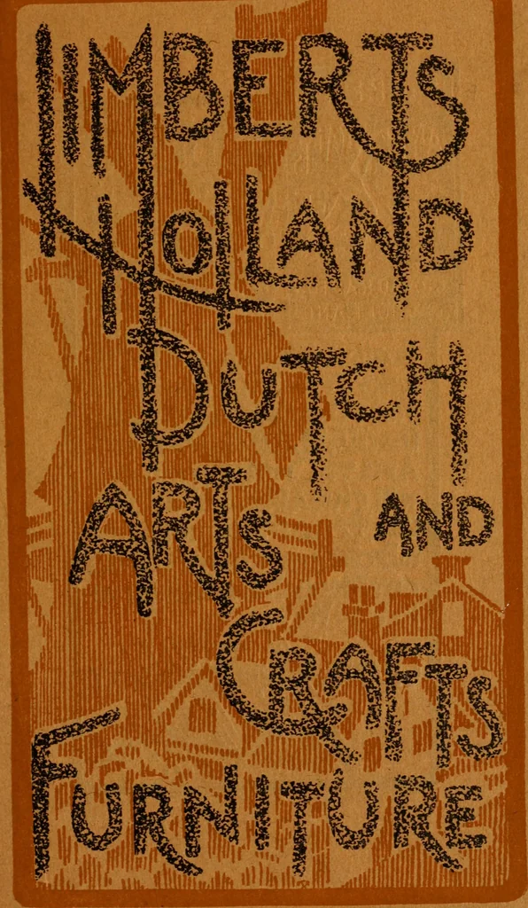An illustration from Limberts Holland Dutch arts and crafts furniture., 1900, leaf 4