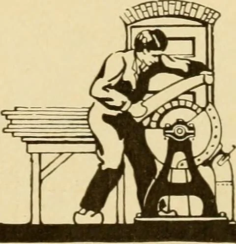 An illustration from Limberts Holland Dutch arts and crafts furniture., 1900, leaf 46