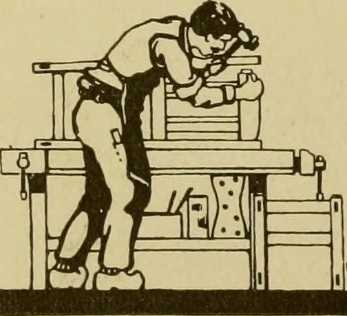 An illustration from Limberts Holland Dutch arts and crafts furniture., 1900, leaf 49