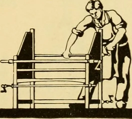 An illustration from Limberts Holland Dutch arts and crafts furniture., 1900, leaf 54