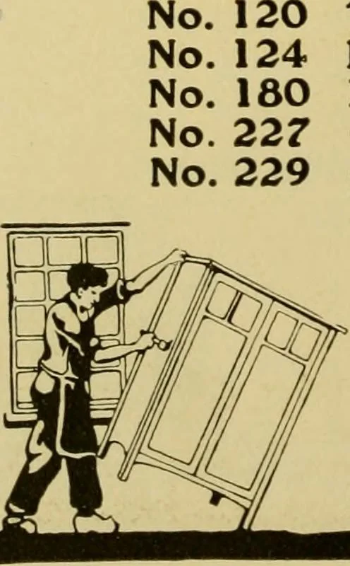 An illustration from Limberts Holland Dutch arts and crafts furniture., 1900, leaf 57