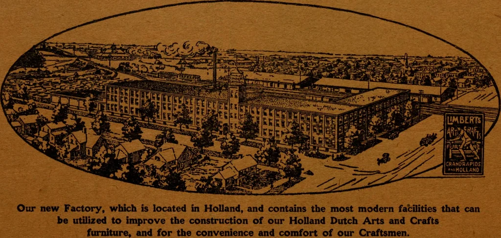 An illustration from Limberts Holland Dutch arts and crafts furniture., 1900, leaf 71