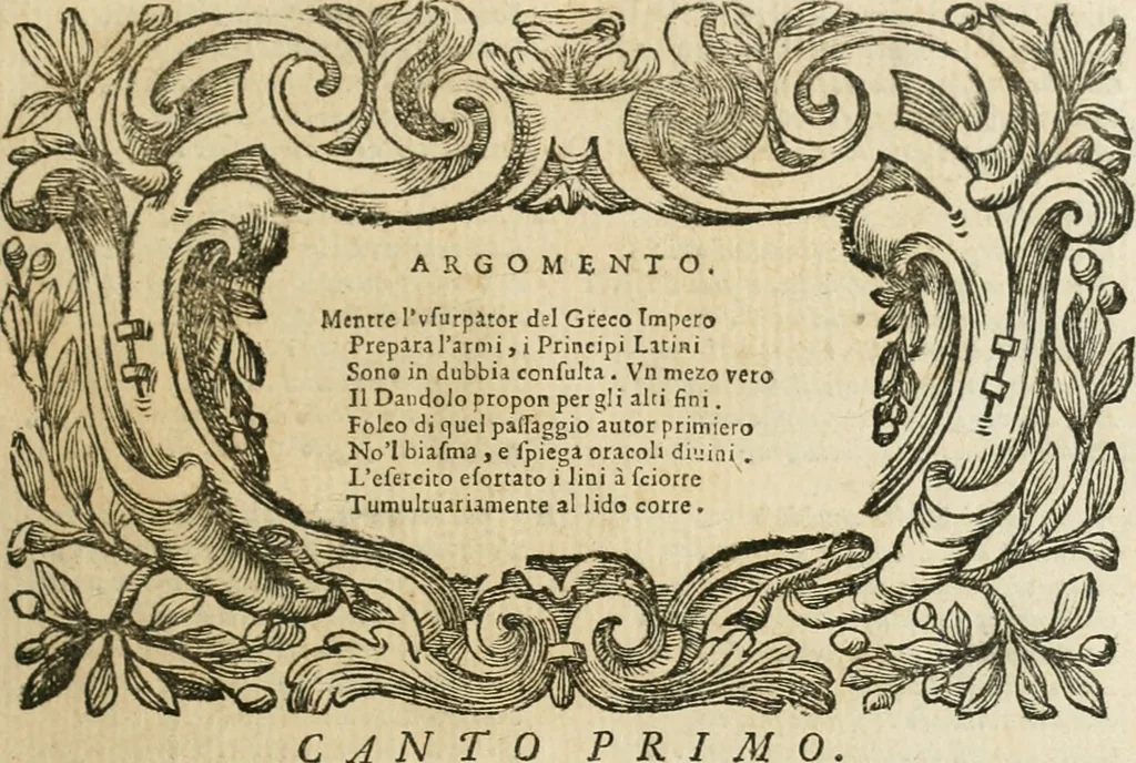 An illustration from L'imperio vendicato, 1690, leaf 16