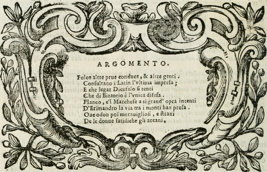 An illustration from L'imperio vendicato, 1690, leaf 197