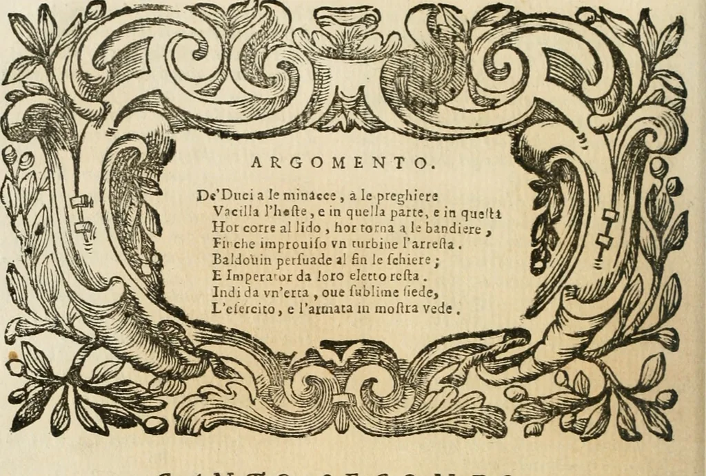 An illustration from L'imperio vendicato, 1690, leaf 25