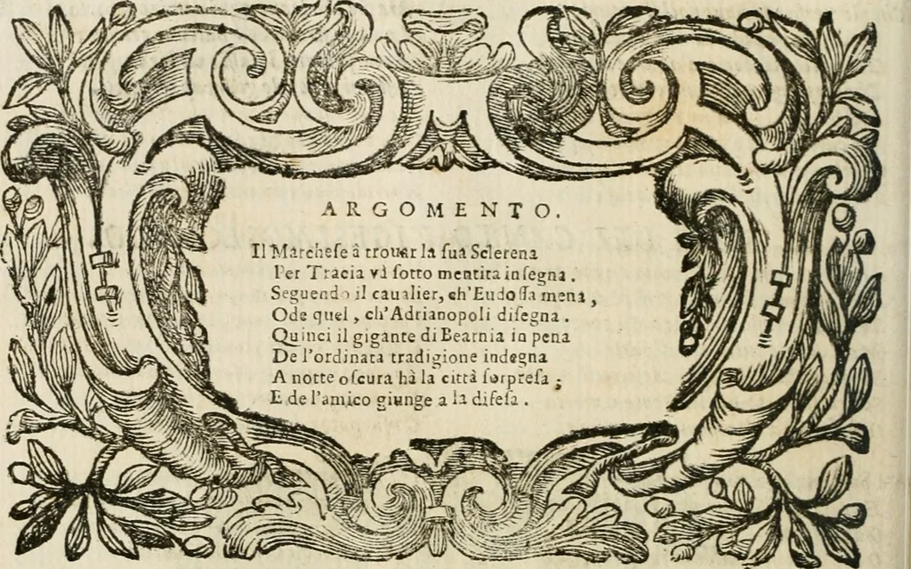 An illustration from L'imperio vendicato, 1690, leaf 265