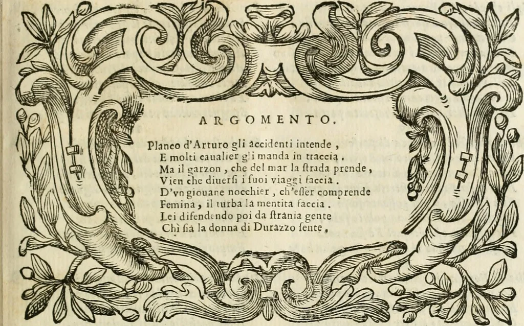 An illustration from L'imperio vendicato, 1690, leaf 276