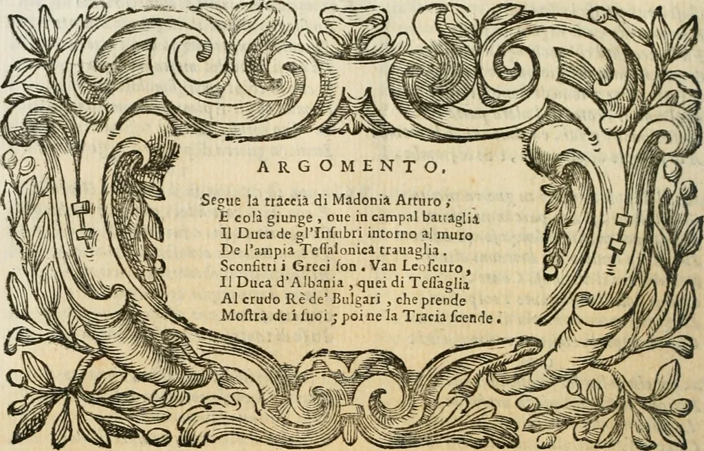An illustration from L'imperio vendicato, 1690, leaf 289