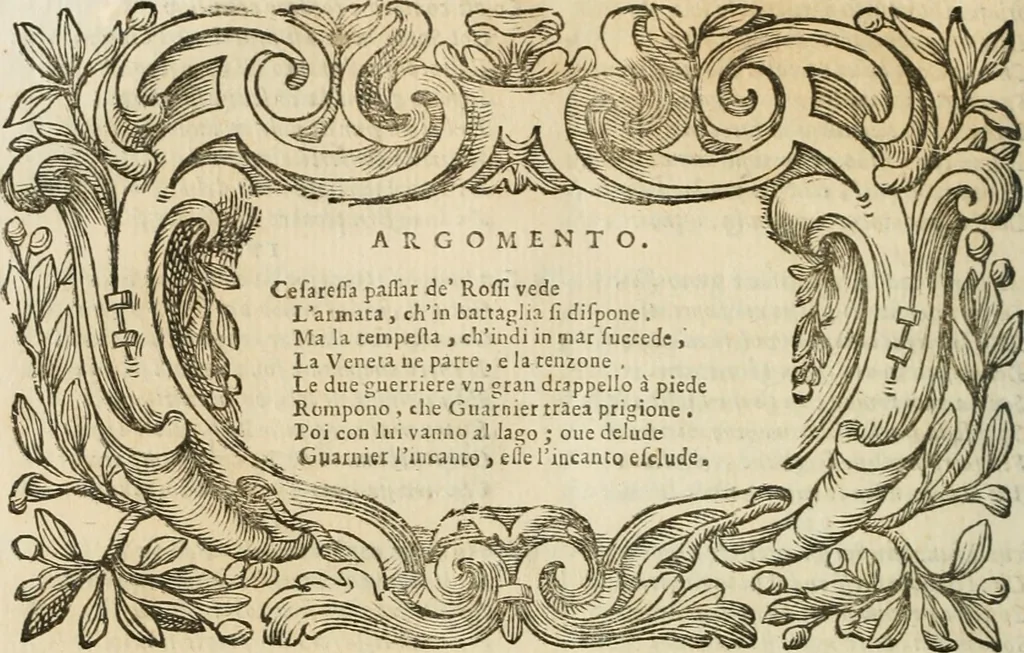 An illustration from L'imperio vendicato, 1690, leaf 329