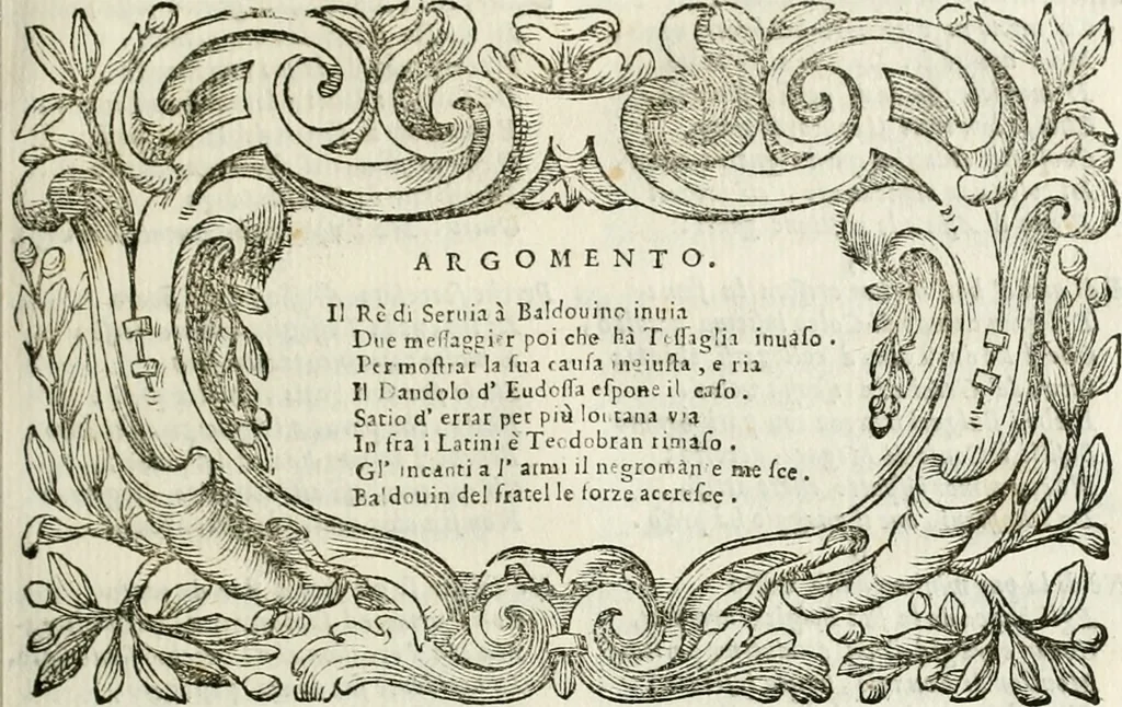An illustration from L'imperio vendicato, 1690, leaf 50