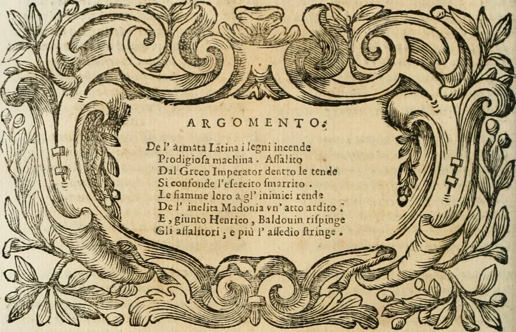 An illustration from L'imperio vendicato, 1690, leaf 79
