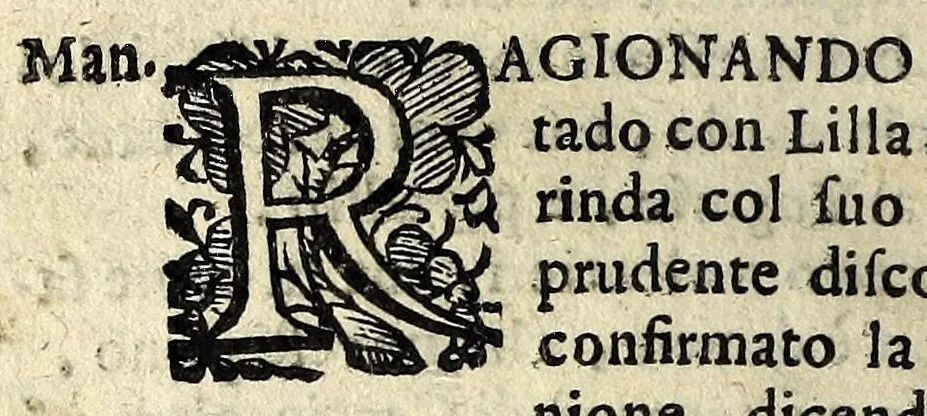An illustration from L'incanto di Circe : fauola pastorale, 1634, leaf 96
